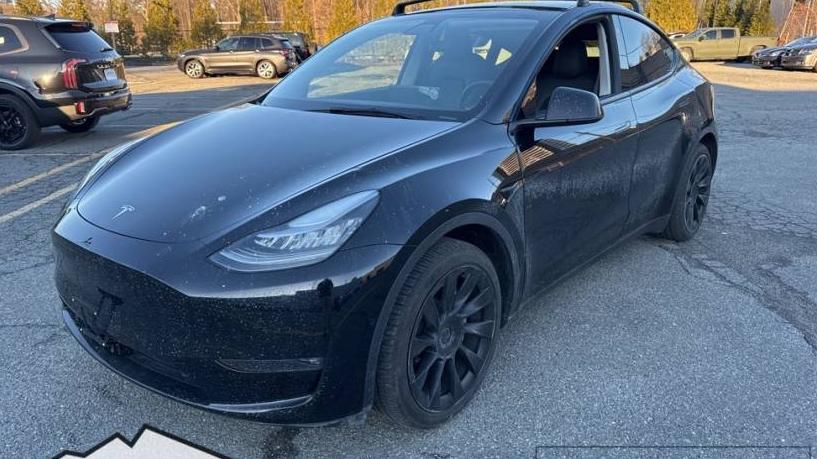 TESLA MODEL Y 2021 5YJYGAEE5MF148497 image